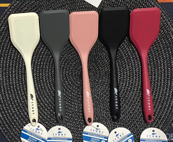 İVORY SLİKON MİNİ SPATULA 21 CM kırmızı