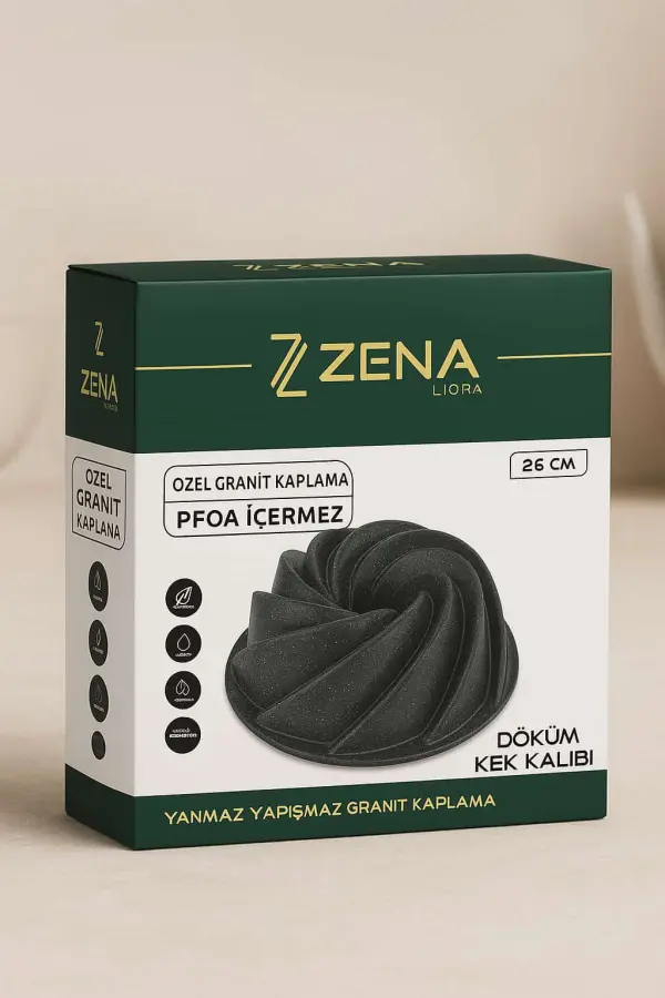 ZENA RÜZGAR GÜLÜ DÖKÜM KEK KALIBI ÖZEL KUTULU