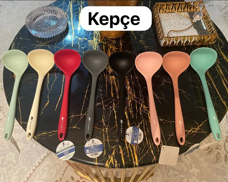 İvory Silikon Kepçe pembe
