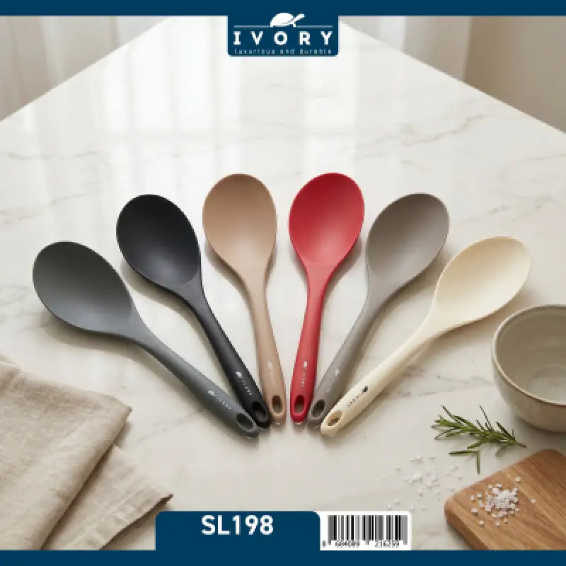 İvory Jumbo Servis Kaşığı ( TAŞ RENGİ ) ( YENİ RENK ) SL-198